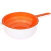 Фото Дуршлаг с чашей 3л. М592  МИКС  631741, Альтернатива. Интернет-магазин Vseinet.ru Пенза