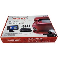Парктроник Sho-me Y-2612N08 Black (флюор. дисплей). Интернет-магазин Vseinet.ru Пенза