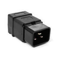Фото Вилка Lanmaster IEC 60320 C20 16A 250V разборная черная. Интернет-магазин Vseinet.ru Пенза
