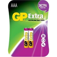 Батарея GP Extra Alkaline 24AX LR03 AAA (2шт. уп). Интернет-магазин Vseinet.ru Пенза