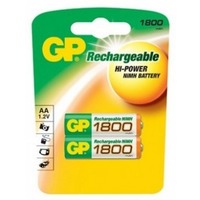 Аккумулятор AA GP 180AAHC, Ni-MH, 1800 mAh, 1.2 V (в упаковке 2 шт., цена за 1 шт.). Интернет-магазин Vseinet.ru Пенза
