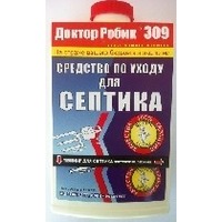 Фото Средство ДОКТОР РОБИК по уходу для септика 309. Интернет-магазин Vseinet.ru Пенза