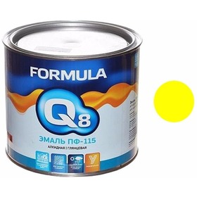 Фото Эмаль ПФ-115 (желтая 2,7 кг) Formula Q8. Интернет-магазин Vseinet.ru Пенза