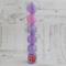 Фото № 1 набор шаров пластик d-6 см волшебство плоска узор розово-фиолетовый (набор 6 шт) 1009359