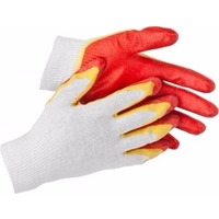 Перчатки Stayer 11409-XL "МASTER" трикотажные, двойная обливная ладонь из латекса, х/б, 13 класс, L-XL. Интернет-магазин Vseinet.ru Пенза