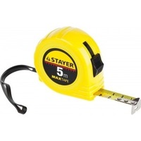 Рулетка Stayer 34014-05-19 "МASTER" "MaxTape", пластиковый корпус, 5м/19мм. Интернет-магазин Vseinet.ru Пенза