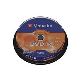 Диск DVD-R Verbatim 4.7Gb 16x bulk (10шт) (43729). Интернет-магазин Vseinet.ru Пенза Фото Диск DVD-R Verbatim 4.7Gb 16x bulk (10шт) (43729). Интернет-магазин Vseinet.ru Пенза