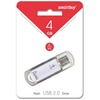 Фото Флешка SmartBuy V-Cut, 4Гб, серебристая. Интернет-магазин Vseinet.ru Пенза