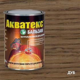 Фото "Акватекс-бальзам" натуральное масло для древесины (Дуб 0,75 л) г. Москва (92122). Интернет-магазин Vseinet.ru Пенза