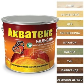 Фото "Акватекс-бальзам" натуральное масло для древесины (Тик 0,75 л) г. Москва (92126). Интернет-магазин Vseinet.ru Пенза