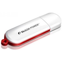 Флешка Silicon Power LuxMini 320 32Гб, USB 2.0, белый (SP032GBUF2320V1W). Интернет-магазин Vseinet.ru Пенза