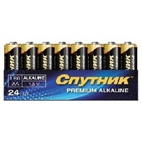 Батарейки СПУТНИК PREMIUM ALKALINE LR6/4S (96) (цена за 1 шт.). Интернет-магазин Vseinet.ru Пенза