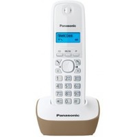 Радиотелефон PANASONIC KX-TG1611RUJ, бежевый и белый. Интернет-магазин Vseinet.ru Пенза