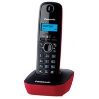 Радиотелефон PANASONIC KX-TG1611RUR, красный и черный. Интернет-магазин Vseinet.ru Пенза