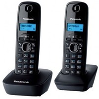 Радиотелефон PANASONIC KX-TG1612RUH, темно-серый. Интернет-магазин Vseinet.ru Пенза