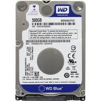 Жесткий диск HDD Western Digital Blue Blue WD5000LPCX, 500Гб, SATA 6Gb/s, 5400 об/мин, 16 Мб. Интернет-магазин Vseinet.ru Пенза
