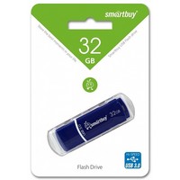 Флешка SmartBuy Crown 32Гб, USB 2.0, синяя (SB32GBCRW-Bl). Интернет-магазин Vseinet.ru Пенза