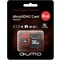 Фото № 2 Карта памяти QUMO micro SDHC 8Гб, Class 10, адаптер SD(QM8GMICSDHC10)
