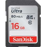 Карта памяти SanDisk Ultra SDHC 16Гб, Class 10(SDSDUNC-016G-GN6IN). Интернет-магазин Vseinet.ru Пенза