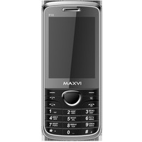 Сотовый телефон MAXVI P10, 2 SIM, черный. Интернет-магазин Vseinet.ru Пенза
