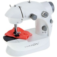 Швейная машинка LuazON LSH-02, (4*АА не в компл.), 220V, педаль, 4 шпульки, белая 1154232, Luazon. Интернет-магазин Vseinet.ru Пенза