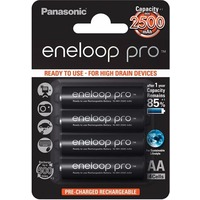 Фото Аккумулятор AA Panasonic BK-3HCDE/4BE, Ni-MH, 2500 mAh, 1.2 V. Интернет-магазин Vseinet.ru Пенза