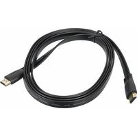Кабель видео Hi- Sp v.1.4 (19M-19M) FLAT HDMI (m)/HDMI (m)1м. Позолоченные контакты черный. Интернет-магазин Vseinet.ru Пенза