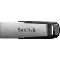 Флешка SanDisk Ultra Flair CZ73 32Гб, USB 3.0, серебристый с черным (SDCZ73-032G-G46). Интернет-магазин Vseinet.ru Пенза
