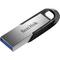 Фото № 7 Флешка SanDisk Ultra Flair CZ73 16Гб, USB 3.0, серебристый с черным (SDCZ73-016G-G46)