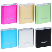 Внешний аккумулятор, Power bank, 1 USB, индикатор зарядки , 10400 mAh, металл. корпус, микс 1190384, Luazon. Интернет-магазин Vseinet.ru Пенза