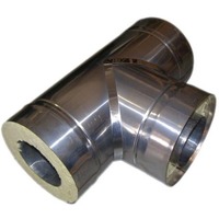 Сэндвич-тройник 90гр.(430/0,5 мм + оц.) D 150 x 210 fd11. 150Т.4.FC. Интернет-магазин Vseinet.ru Пенза