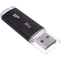 Флешка Silicon Power Ultima U02 32Гб, USB 2.0, черный (SP032GBUF2U02V1K). Интернет-магазин Vseinet.ru Пенза