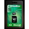 Фото Карта памяти OltraMax micro SDHC 4Гб, Class 4, адаптер SD. Интернет-магазин Vseinet.ru Пенза