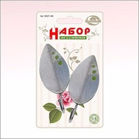 Н-р крючков 2 шт "Листок" бол, SM27-198 (МультиДом). Интернет-магазин Vseinet.ru Пенза