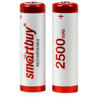 Аккумулятор AA SmartBuy SBBR-2A02BL2500, Ni-MH, 2500 mAh, 1.2 V (в упаковке 2 шт., цена за 1 шт.). Интернет-магазин Vseinet.ru Пенза