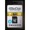Фото Карта памяти OltraMax micro SDHC 16Гб, Class 10, адаптер SD. Интернет-магазин Vseinet.ru Пенза
