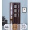 Фото № 5 Дверь раскладывающаяся Фаворит белый глянец (с декоративными вставками) (840мм*2005мм)