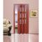 Фото № 3 Дверь раскладывающаяся Фаворит вишня (с декоративными вставками) (840мм*2005мм)