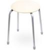 Фото Табурет "Классика-2" на 4-х опорах (круглое сидение) слон кость ТК02. Интернет-магазин Vseinet.ru Пенза