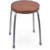 Фото Табурет "Фаворит-2" б/об на 4-х опорах (круглое сидение диаметр 320) коричневый ТФ02. Интернет-магазин Vseinet.ru Пенза