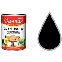Эмаль "Расцвет" "Универсальная" черная 1,9 кг.. Интернет-магазин Vseinet.ru Пенза
