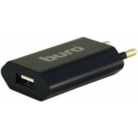 Фото  Сетевое зарядное устройство Buro TJ-164B  черное, 1 А, USB . Интернет-магазин Vseinet.ru Пенза