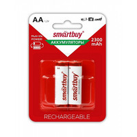 Фото Аккумулятор SmartBuy SBBR-2A02BL2300 AA, Ni-MH, 2300 mAh, 1.2 V. Интернет-магазин Vseinet.ru Пенза