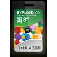 Карта памяти Exployd micro SDHC 8Гб, Class 4. Интернет-магазин Vseinet.ru Пенза