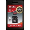 Фото Карта памяти OltraMax micro SDHC 128Гб, Class 10 UHS-I, адаптер SD. Интернет-магазин Vseinet.ru Пенза