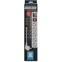 NONAME Сетевой фильтр Power Cube SPG-B-10-WHITE 3m белый 5 розеток. Интернет-магазин Vseinet.ru Пенза