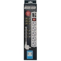 NONAME Сетевой фильтр Power Cube SPG-B-15-WHITE 5m белый 5 розеток. Интернет-магазин Vseinet.ru Пенза