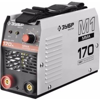 Инвертор Зубр ЗАС-М1-170 "МАСТЕР" сварочный, М1, 170А, MMA, IGBT, ПВ 30%, принуд обдув, работа от генератора, 1*220В (мин 180В). Интернет-магазин Vseinet.ru Пенза