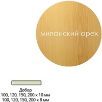 Добор ПВХ (мил.орех) 150 *10*2070 мм. Интернет-магазин Vseinet.ru Пенза