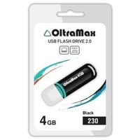 Фото Флешка OltraMax 230, 4Гб, черная. Интернет-магазин Vseinet.ru Пенза